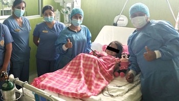 Médicos hallan quiste en el