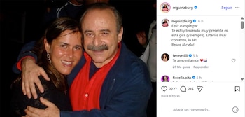 El mensaje de Malena Guinzburg