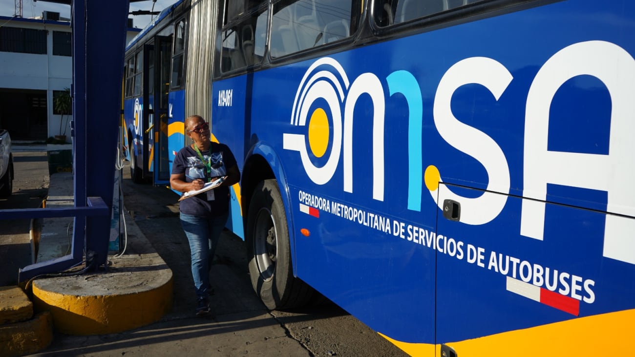 El Corredor 27 de Febrero cuadruplica su cantidad de pasajeros diarios en menos de una semana, superando los 16.000 usuarios según cifras de la OMSA. (Cortesía: Gobierno de República Dominicana)