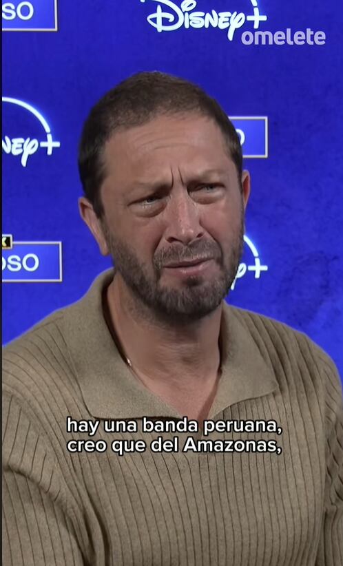 El actor afirmó que los ritmos de Los Wemblers siempre lo mueven y le mejoran el estado de ánimo mientras maneja. (TikTok/@omeletelatam)