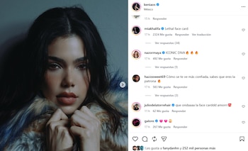 No es la primera vez que la cantante pop y la creadora de contenido digital interactúan
(RS)