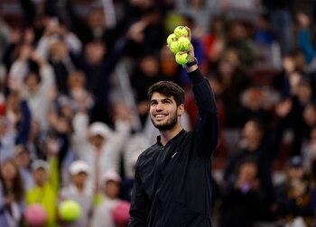 Alcaraz en el China Open.