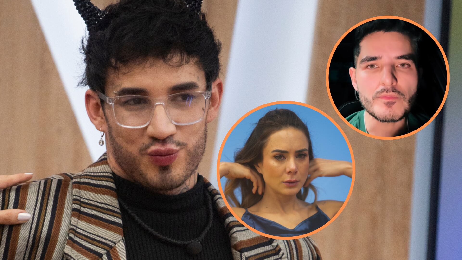 El esposo de la artista señaló al influencer Valentino, a quien responsabilizó por no apoyar a Fadul durante el conflicto que terminó con su expulsió - crédito cortesía Canal RCN