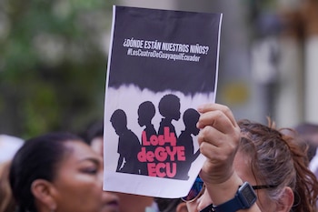 La desaparición de cuatro niños