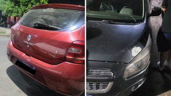 El ataque dejó daños en