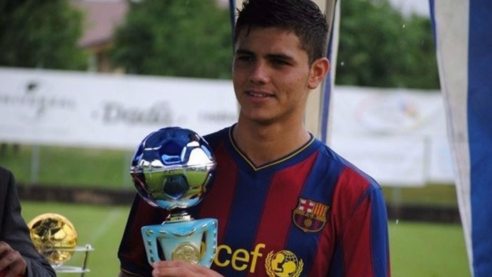 Icardi en el Barcelona, adonde llegó tras más de 500 goles en el Vecindario