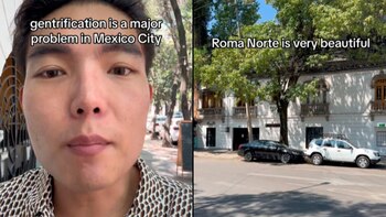 El extranjero se mostró inconforme