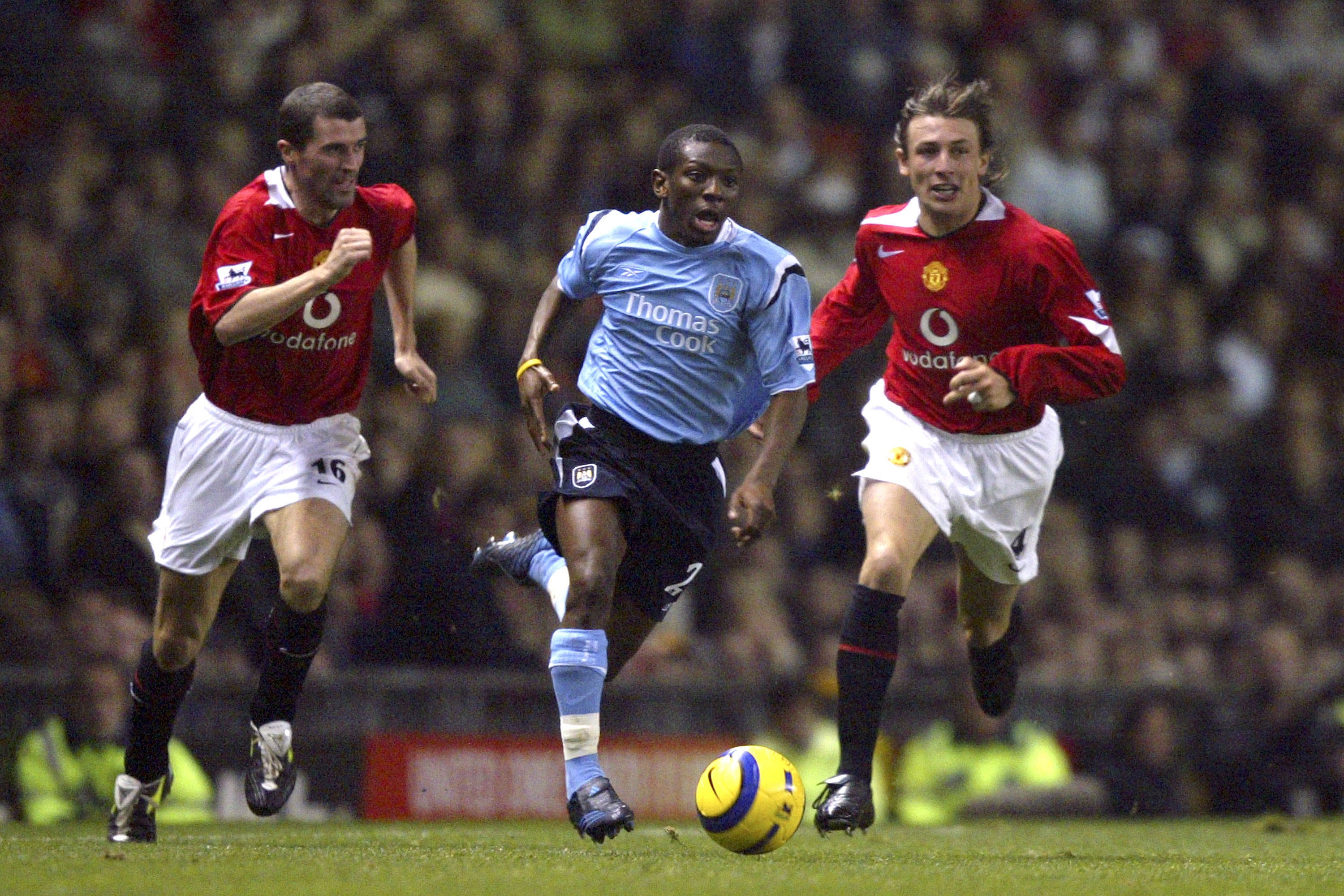 Roy Keane y Gabriel Heinze fueron compañeros en el Manchester United por dos temporadas (Grosby)