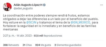 El titular de Segobb acudió