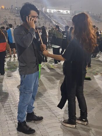 Fans de Green Day disputan