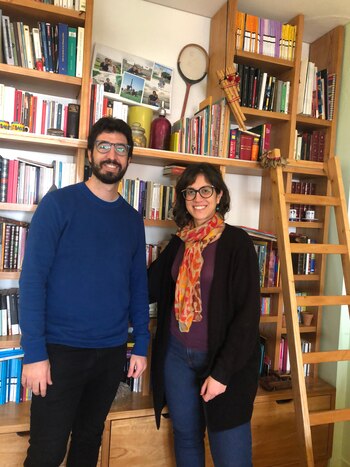 Eliana Zylbering y Hernán Levy,