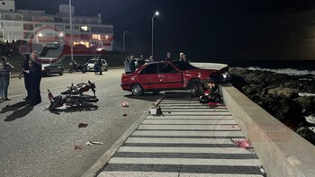 Un hombre alcoholizado chocó a