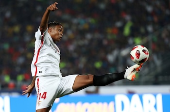 El atacante colombiano estuvo en