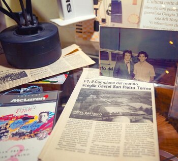 Una foto de Senna en