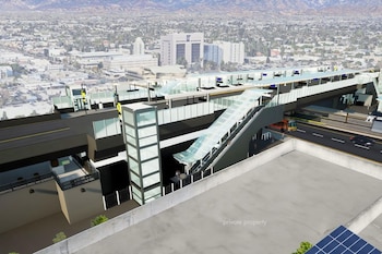 El cierre temporal de la estación Van Nuys desde febrero de 2025 permite construir la nueva estructura elevada que estará lista para finales de la década (LA METRO)