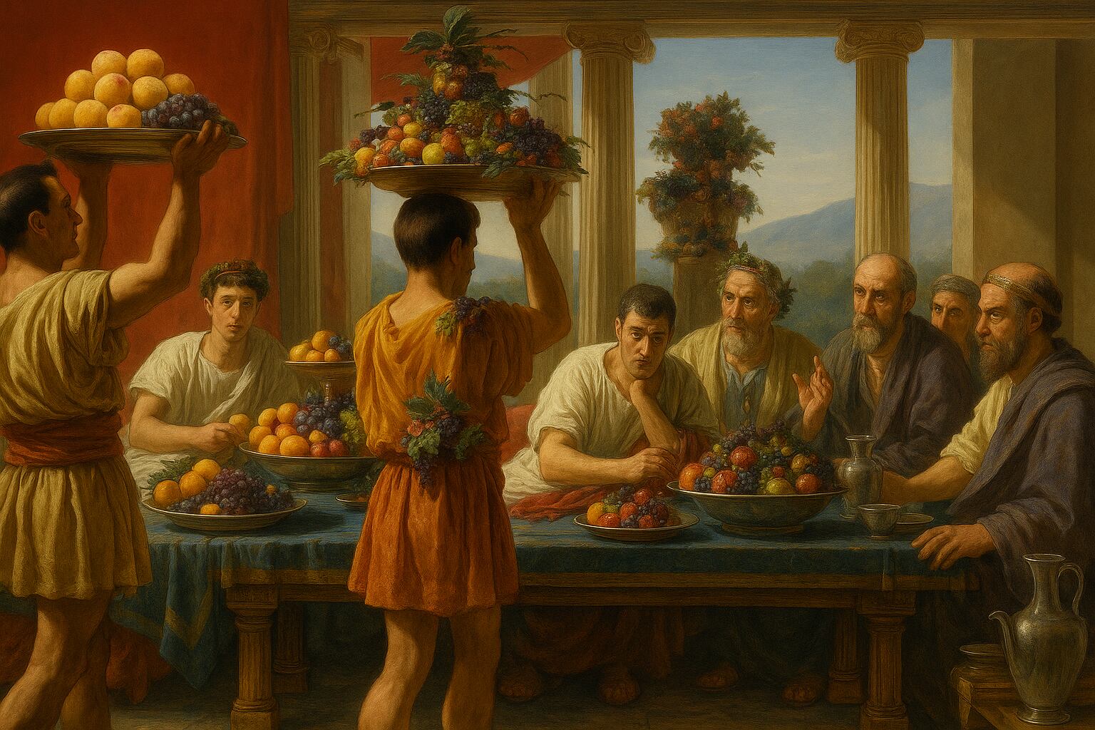 La observación empírica guiaba la nutrición romana, que ajustaba la dieta según los efectos visibles en el cuerpo (Imagen ilustrativa Infobae)