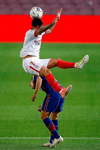 El defensa del FC Barcelona