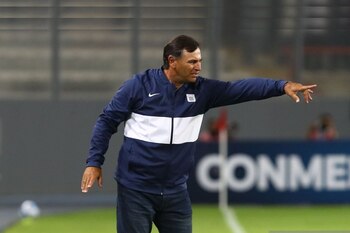 El técnico argentino se mostró