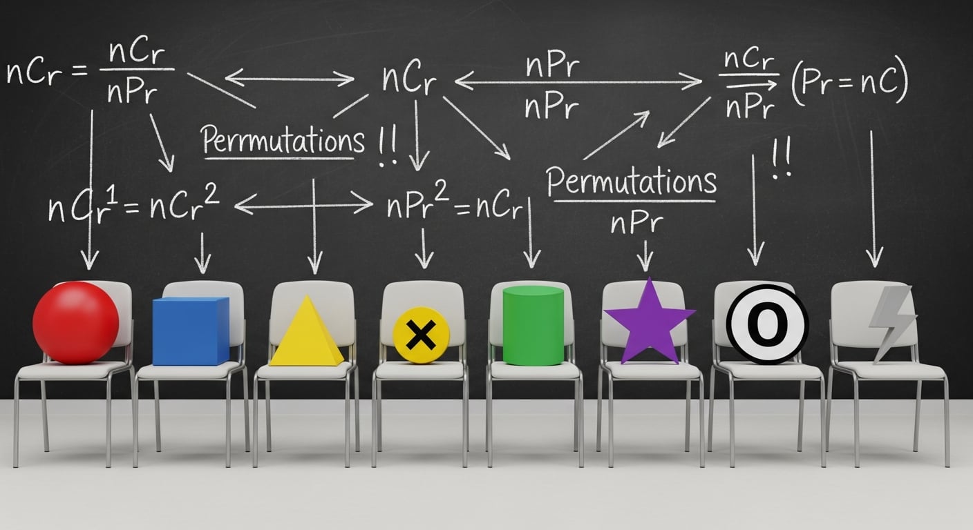 El factorial, clave en combinatoria, representa todas las maneras posibles de ordenar un conjunto de elementos (Imagen Ilustrativa Infobae)