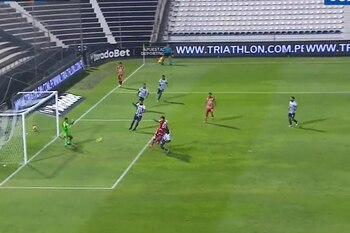 Gol de Atlético Grau: Rodrigo