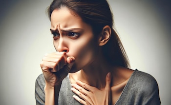 La tos provocada por alergias respiratorias, como la rinitis o el asma, se agrava durante la primavera debido al aumento de alérgenos en el aire, intensificados por el cambio climático
(Imagen ilustrativa Infobae)