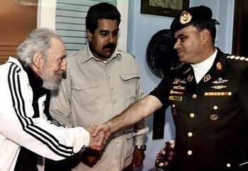 Fidel Castro, Nicolás Maduro y