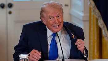 Trump insta a los manifestantes