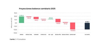 Proyecciones balance cambiario (CP Consultora)