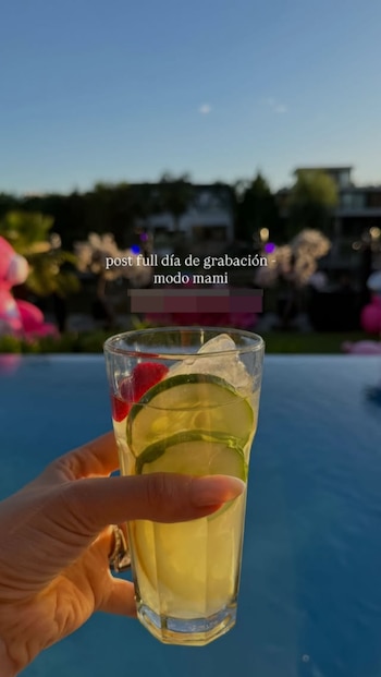 La modelo dio inicio al