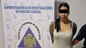 Denise tras su arresto