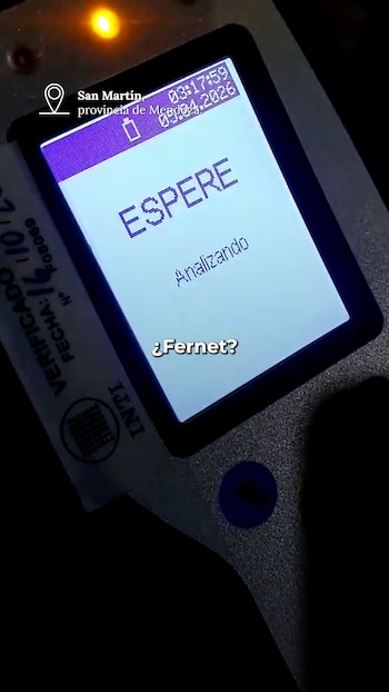 Conducía con 2,44 de alcohol en sangre por Mendoza y le retuvieron la licencia