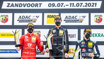 Con doble podio, Sebastián Montoya