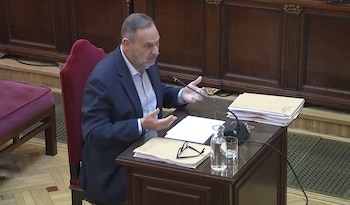 El exministro de Transportes José Luis Ábalos declara como acusado en el juicio del Tribunal Supremo por las presuntas irregularidades en la compra de mascarillas (Tribunal Supremo)