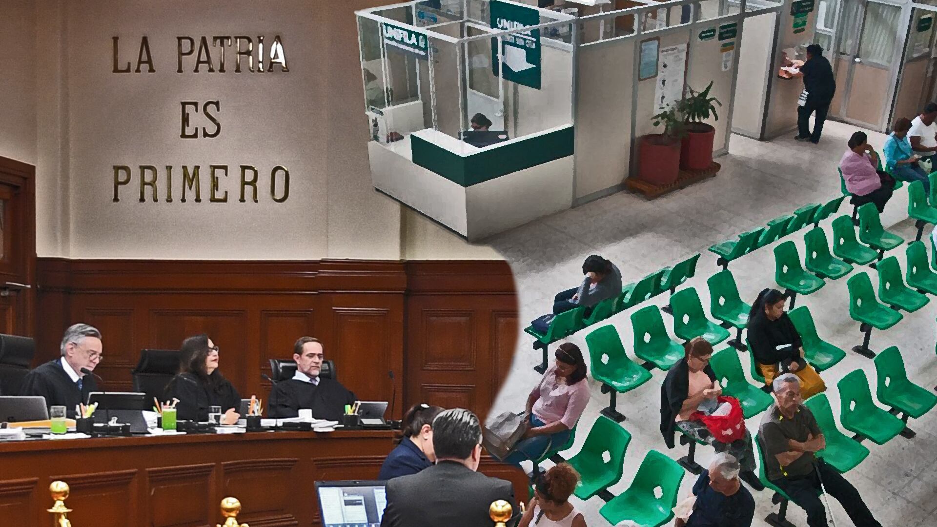 IMSS, Suprema Corte (Fotoarte/ Steve Allen Infobae)