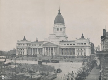 El edificio del Congreso Nacional,