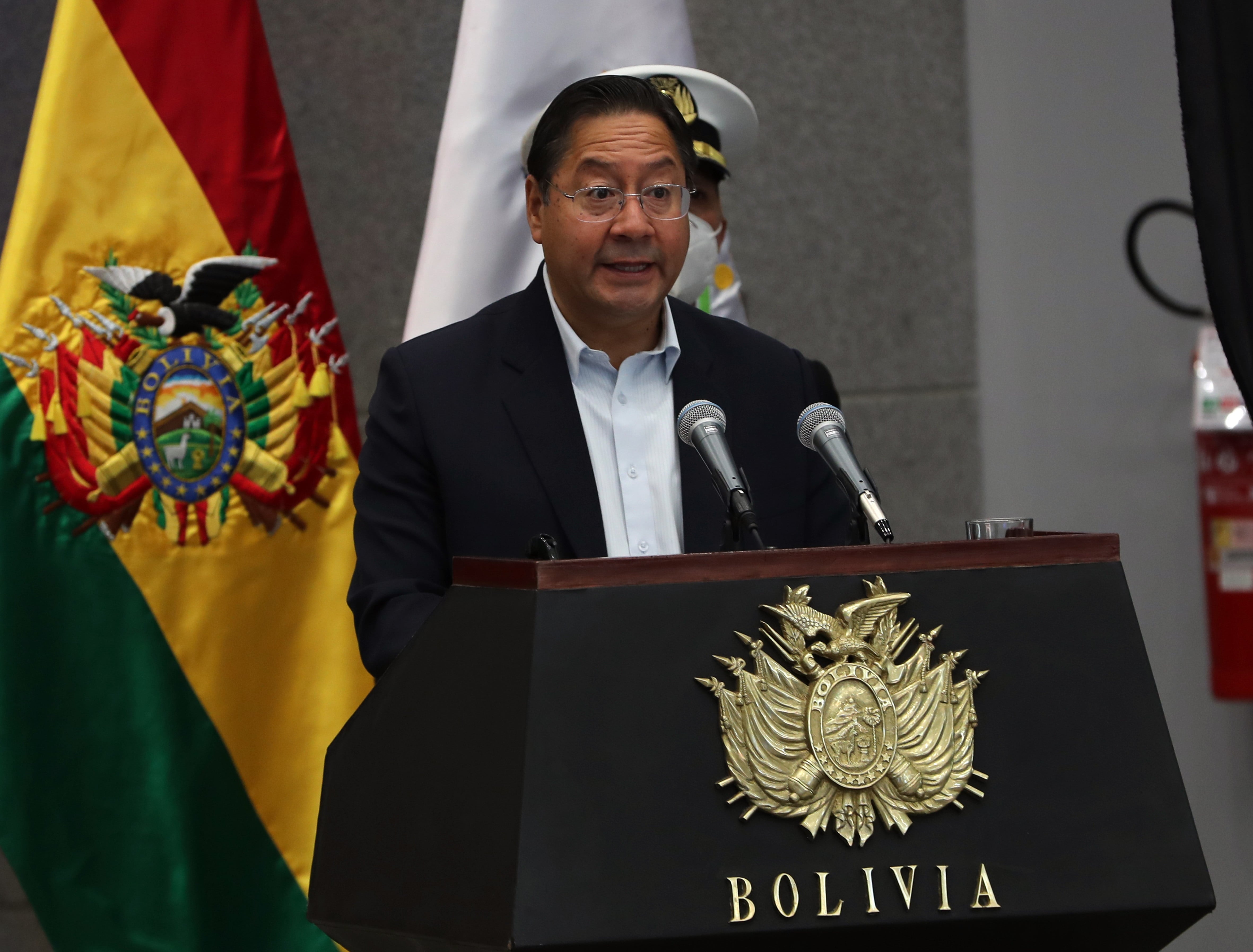 El presidente de Bolivia, Luis Arce, en una fotografía de archivo. EFE/Martín Alipaz
