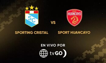 El choque entre Sporting Cristal y Sport Huancayo será transmitido por América TV y tvGO.