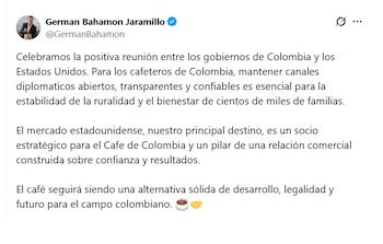 Germán Bahamón Jaramillo, gerente general