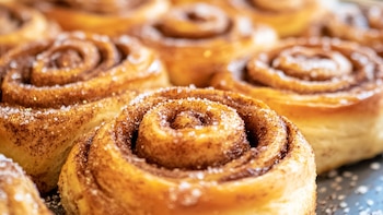 Receta de rolls de canela sin TACC, rápida y fácil