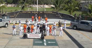 El operativo se mantendrá activo hasta el 12 de abril. (Crédito: Secretaría de Marina)