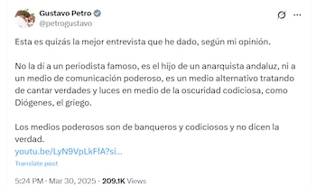 - crédito @petrogustavo/X