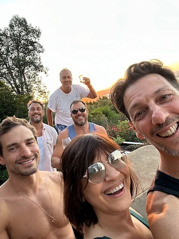 Los invitados famosos que arribaron