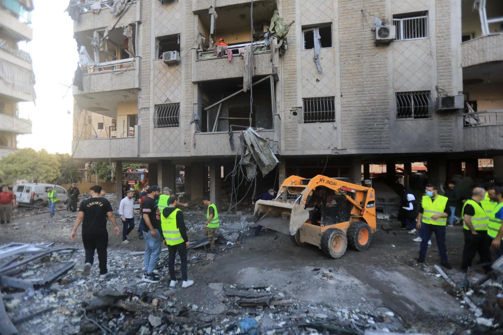 El ataque de Israel en la ciudad libanesa de Trípoli (Europa Press)