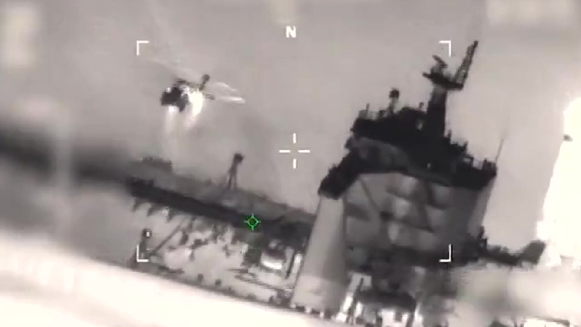 El operativo en el Caribe