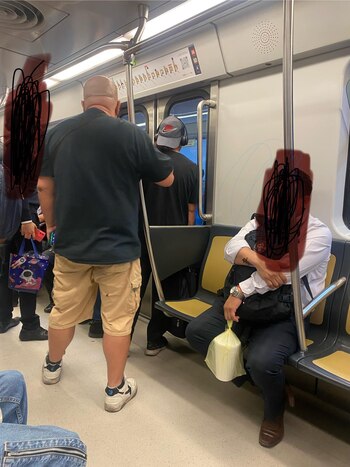 El pasajero denunció haber sido