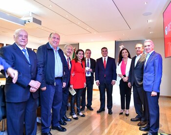 Alito Moreno recibió a los