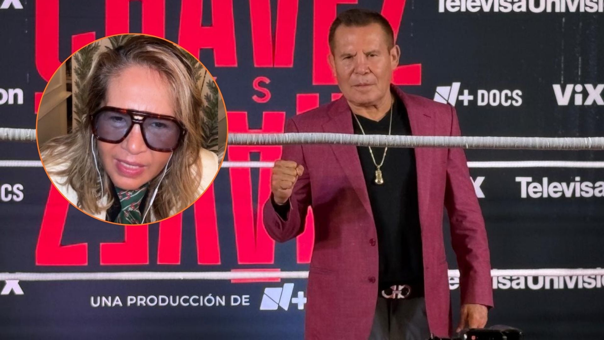 Julio César Chávez recordó a Yolanda Andrade en la presentación de su serie documental biográfica que se estrenará en ViX (Luz Coello/ Infobae México - Instagram)