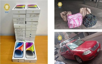 Detenidos por robar 8 mdp