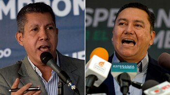 Henri Falcón y Javier Bertucci