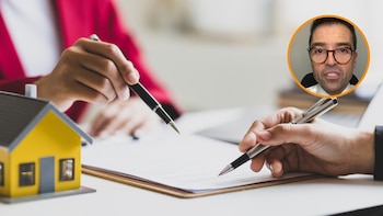 Un abogado explica qué hacer si tu ex mete a su nueva pareja en casa y tú estás pagando la hipoteca. (Montaje Infobae)